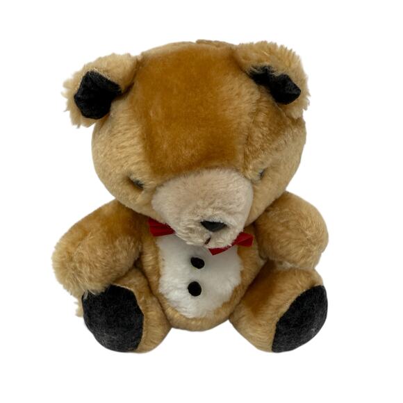 RUSS Berrie & Co Vintage Tuxedo Teddy Bear Plush Stuffed Animal Toy 6 Inch - Picture 8 of 9